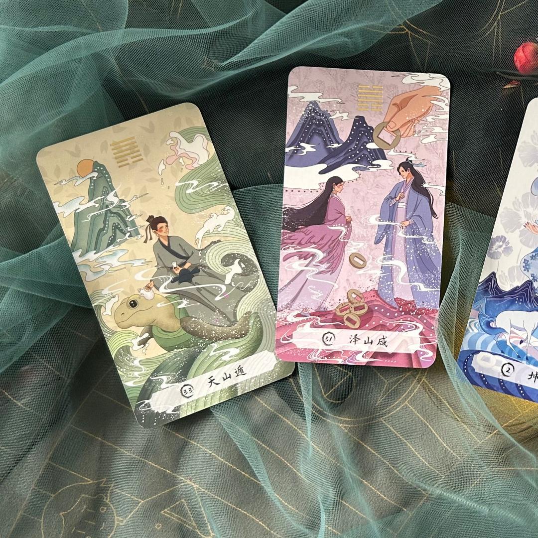 正規品イーチンオラクルカード】美麗＆幻想的な古典伝統✨変化がテーマ