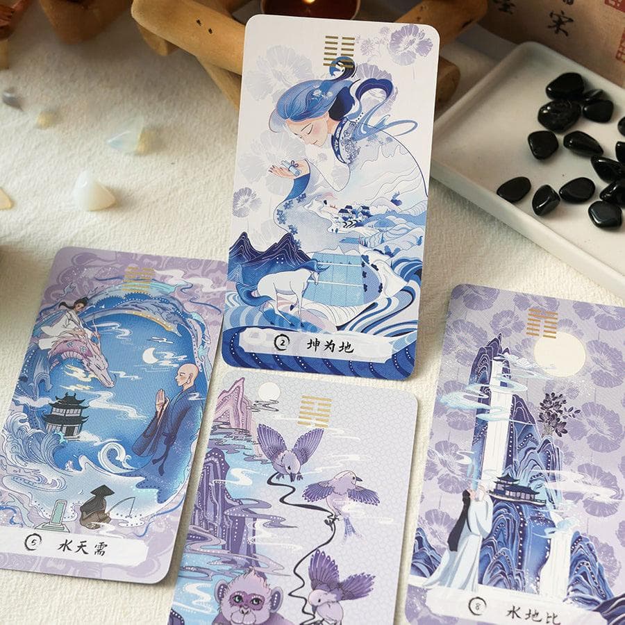 正規品イーチンオラクルカード】美麗＆幻想的な古典伝統✨変化がテーマ