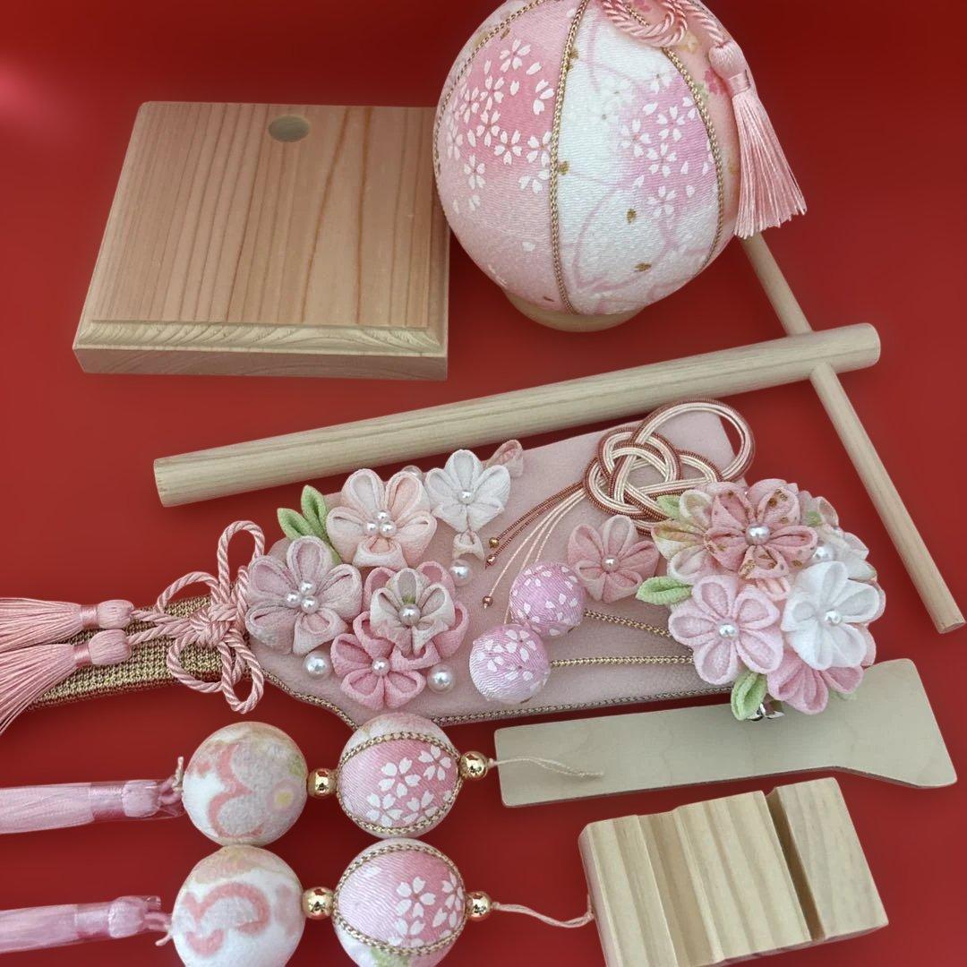 専用 羽子板 初正月 ひな祭り 厄除け つまみ細工 鞠 和玉 ちりめん