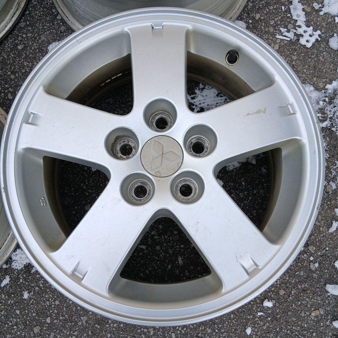 三菱純正ホイール４本セット　16インチ 6.5JJ 　オフセット+38