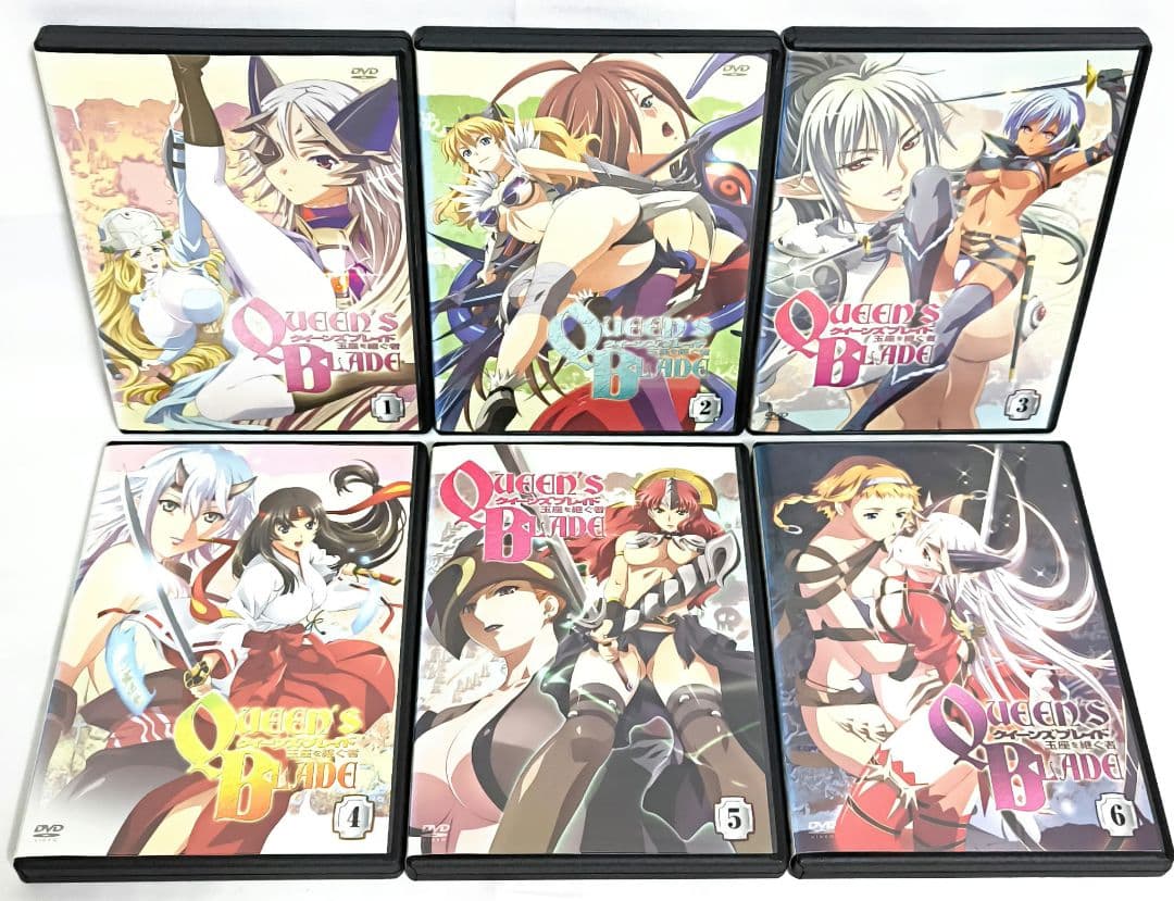 クイーンズブレイド【DVD】シリーズ全26巻セット