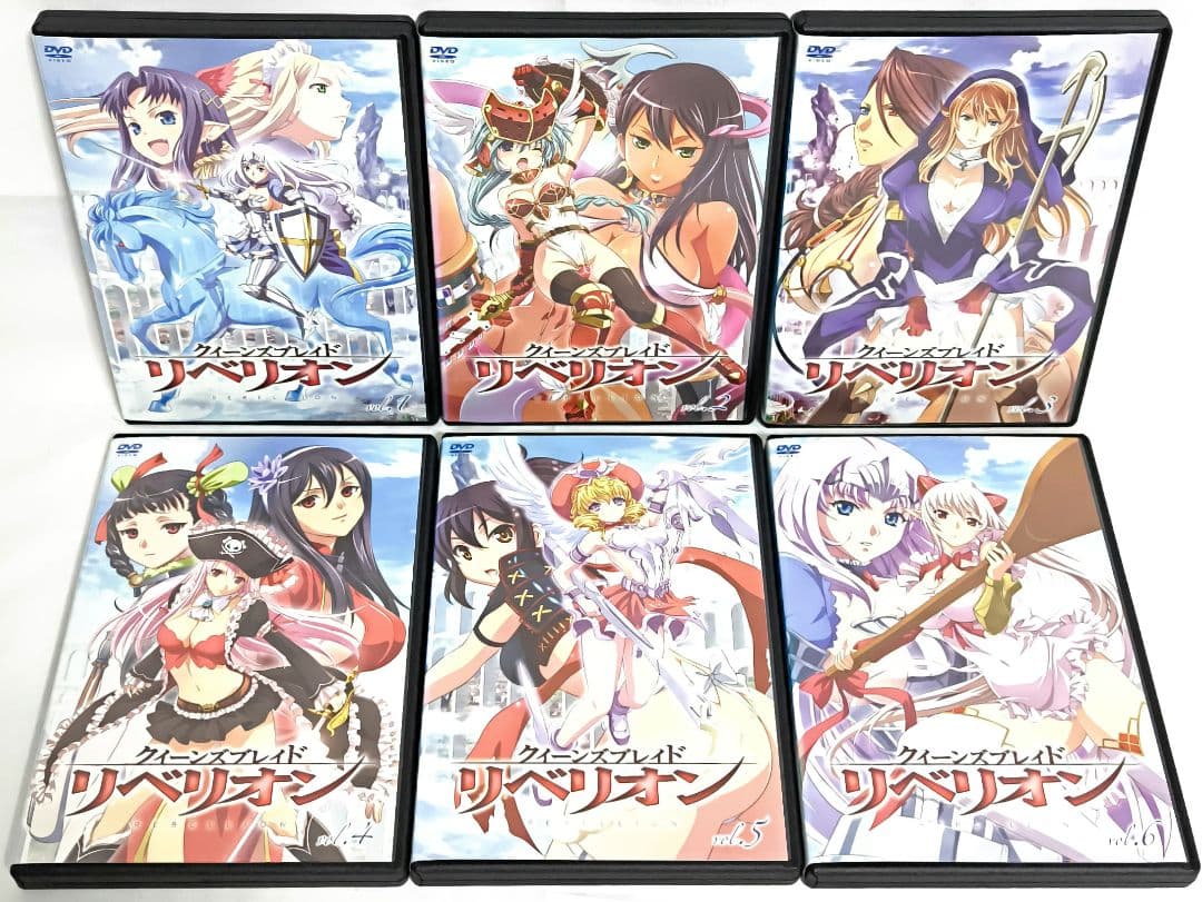 クイーンズブレイド【DVD】シリーズ全26巻セット