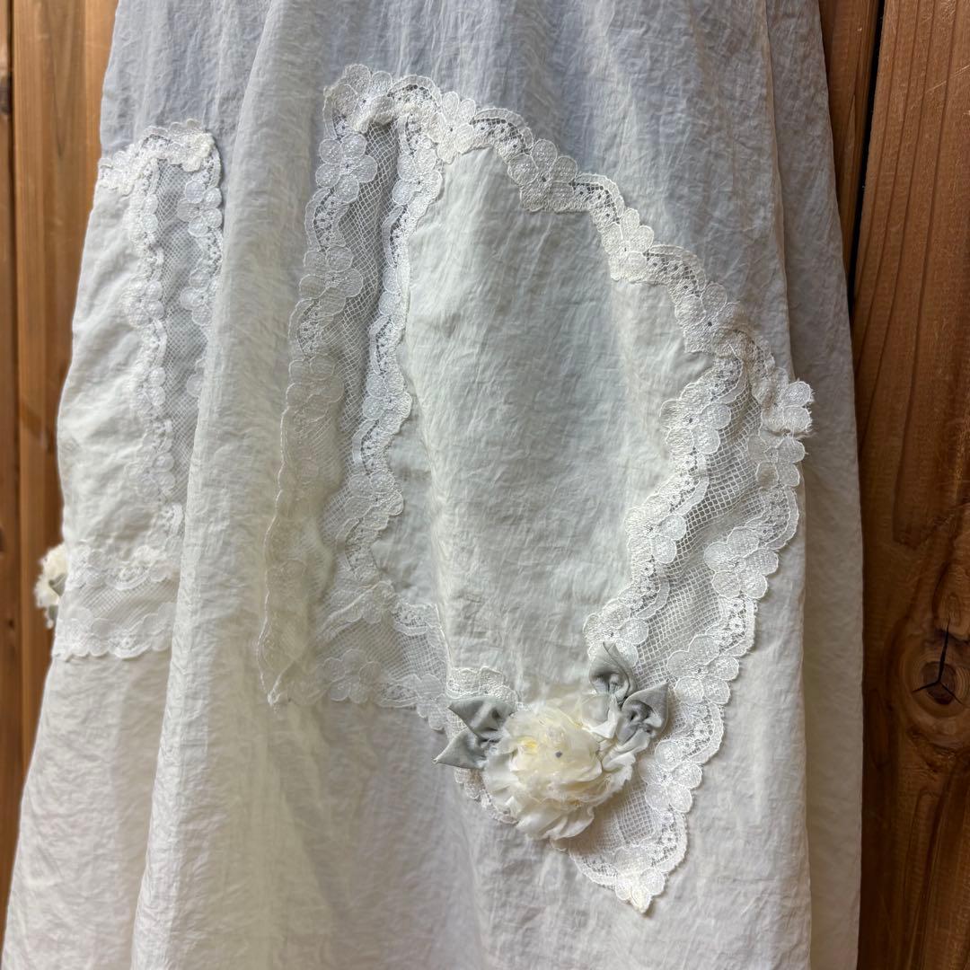 HISCHRONE ヒスクローネ さえら レースエプロン ナイロン - メルカリ