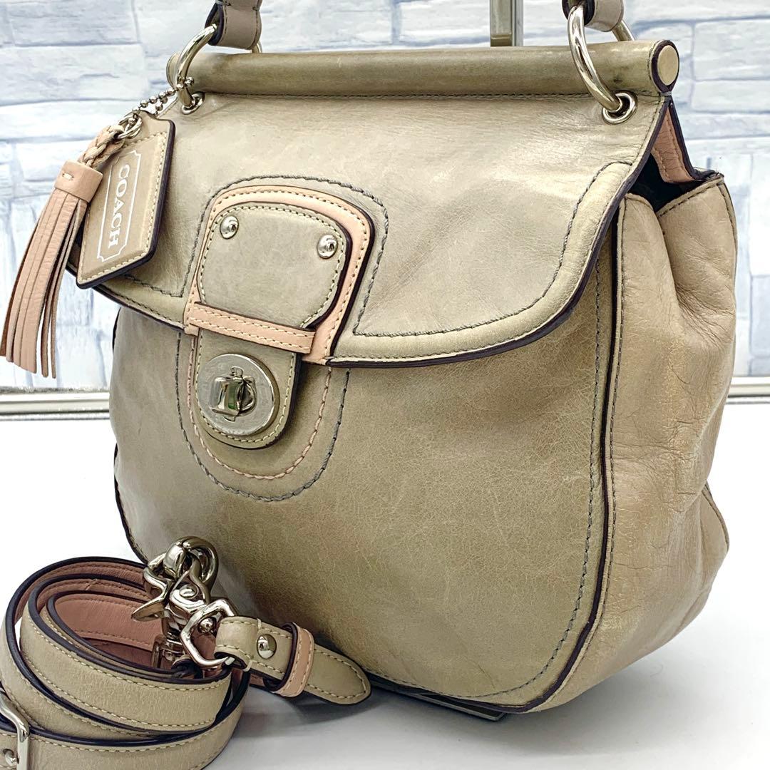 希少 COACH コーチ 70周年記念 2way ショルダーバッグ 斜め掛け - メルカリ