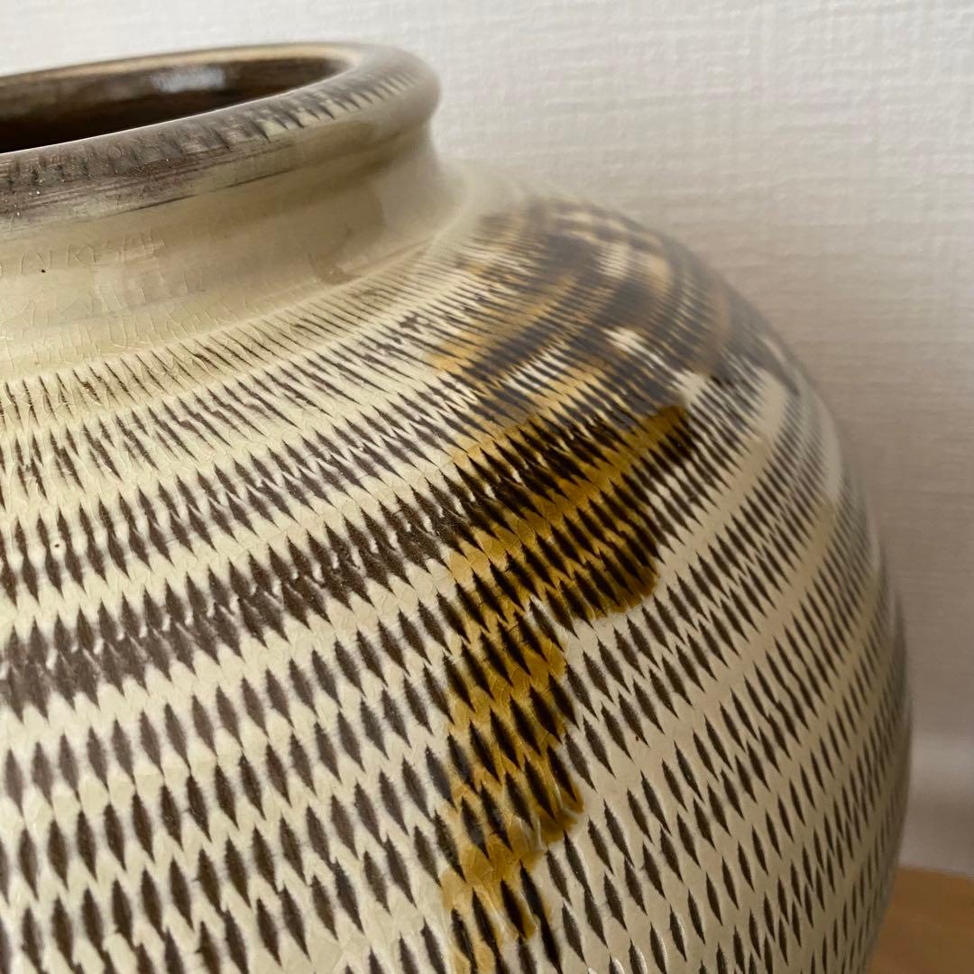 ⚫︎小石原焼 花瓶 工芸品 リS - メルカリ