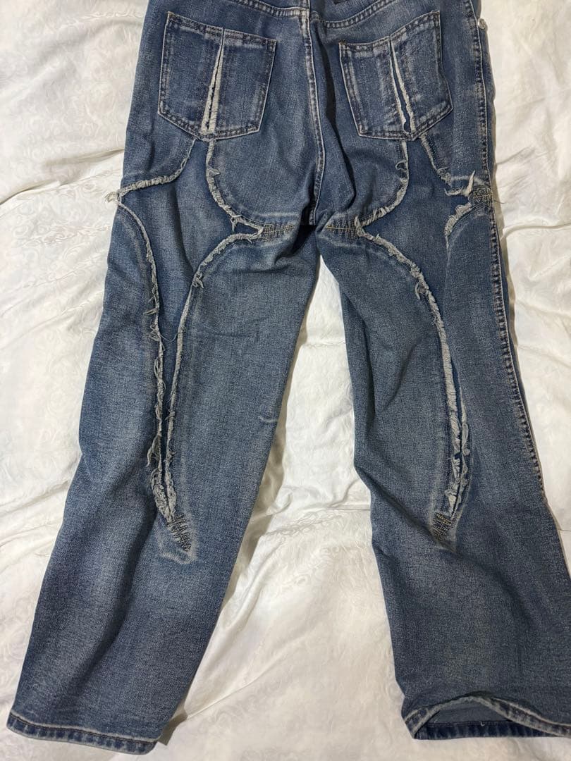 パンツ THUG CLUB Tribal Denim Pants \"BLUE\"