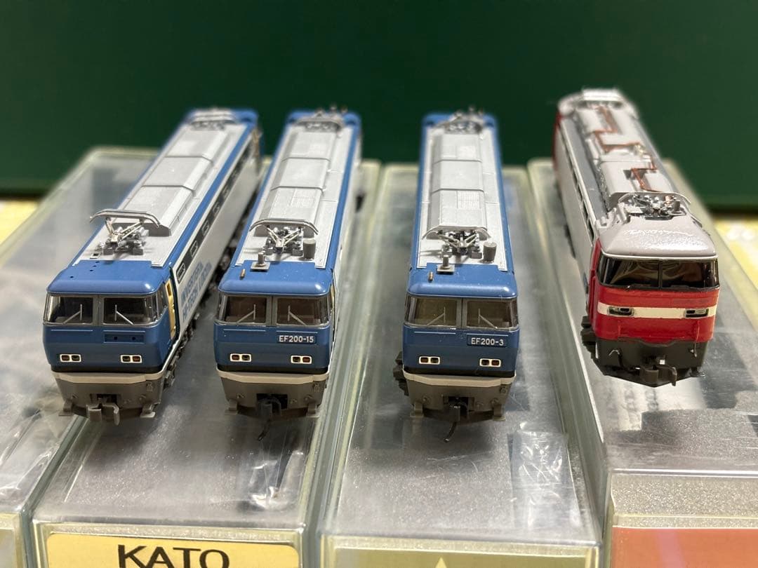 KATO EF200 EF500-901 Nゲージ 4両セット - メルカリ
