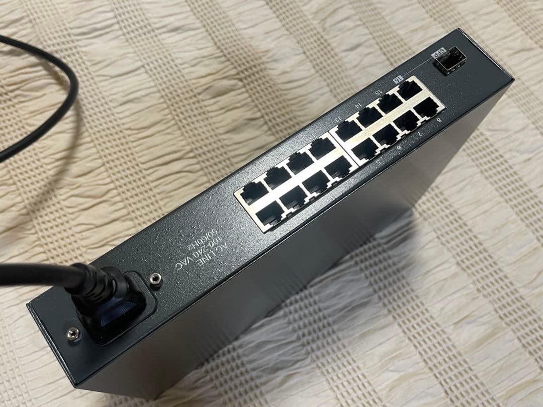 FXC ES1016 16ポートGigaEthernetスイッチ