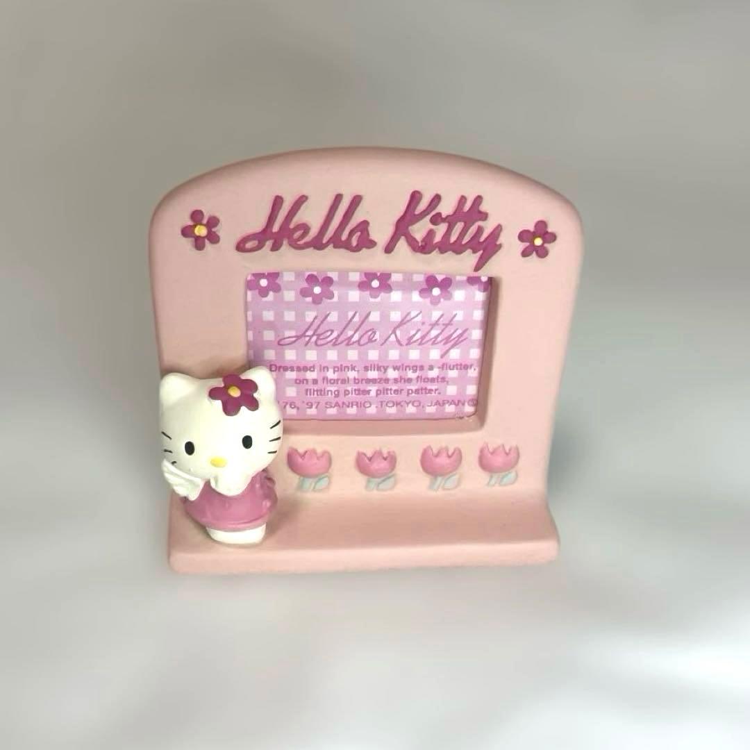 当時物 サンリオ エンジェル キティ ポリフレーム フォトフレーム