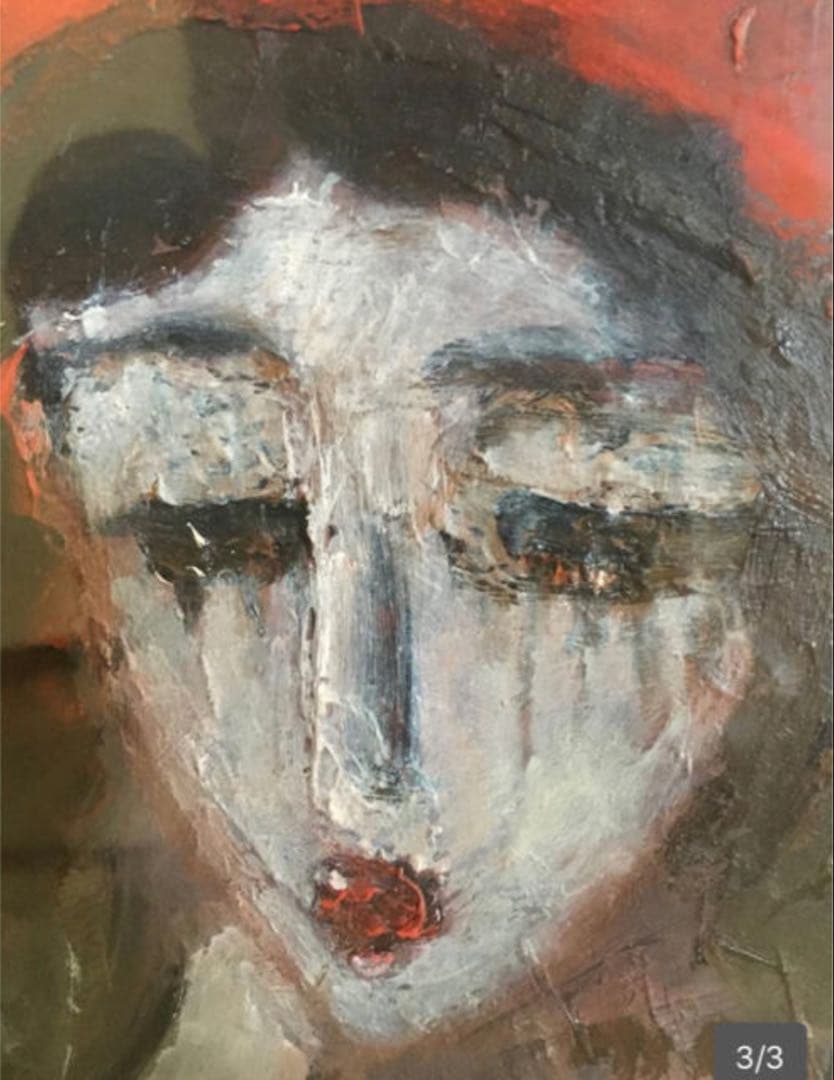 □東急百貨店吉祥寺店購入 『織田廣喜』 油彩SM号 鑑定あり - メルカリ