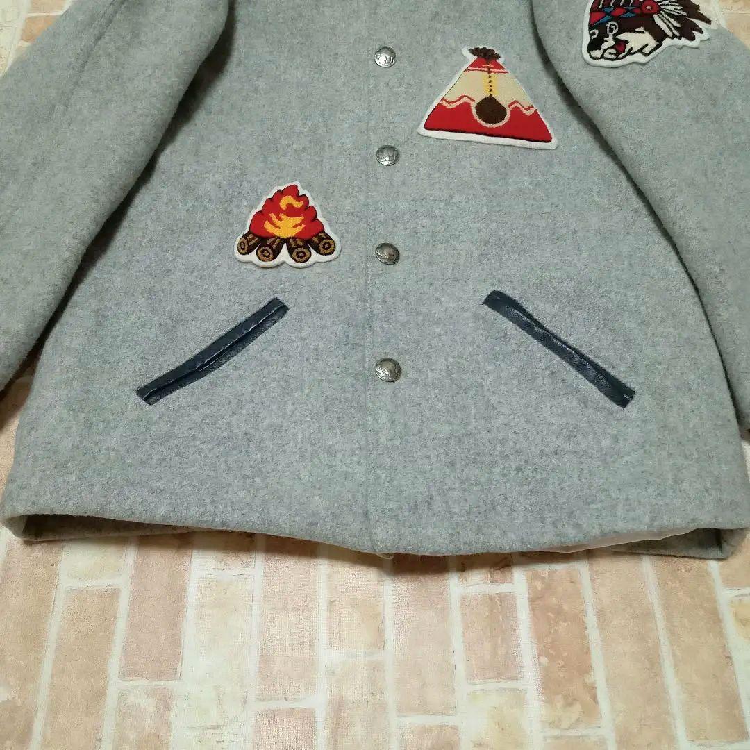 美品】skookum スクーカム × ビーバー別注 スタジャン フード 36