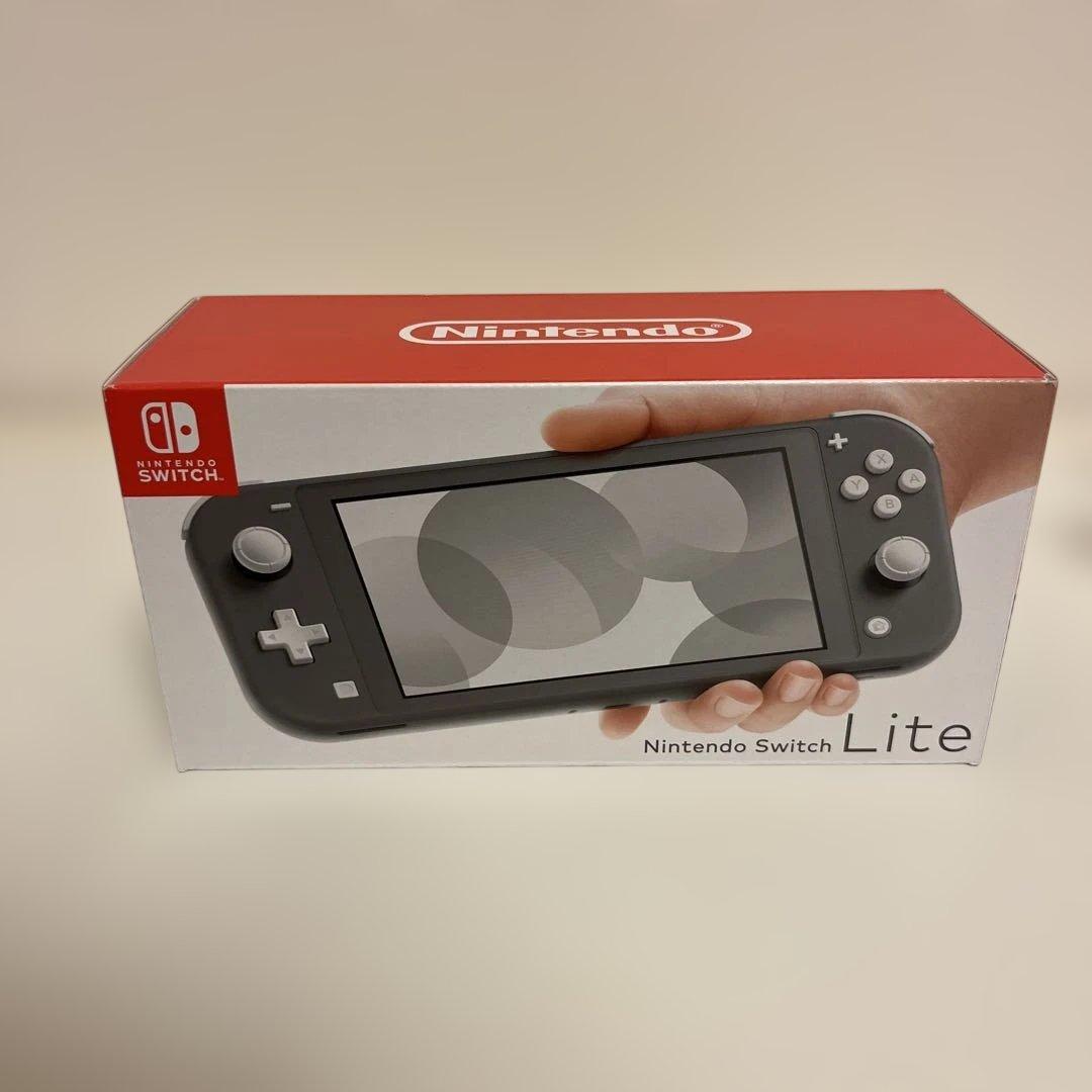 Nintendo Switch Lite グレー 本体 2025年製造品 - メルカリ