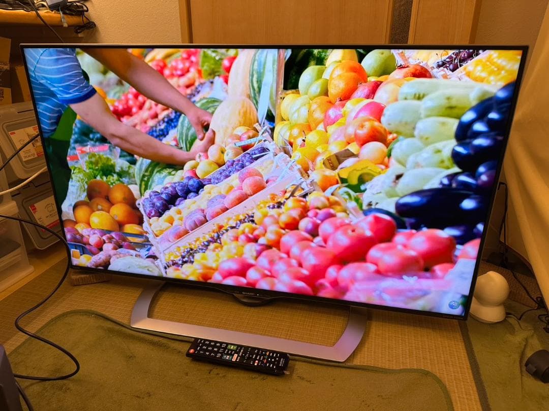 SHARP シャープ スマートテレビ 4K対応45型 LC-45US40 極美！