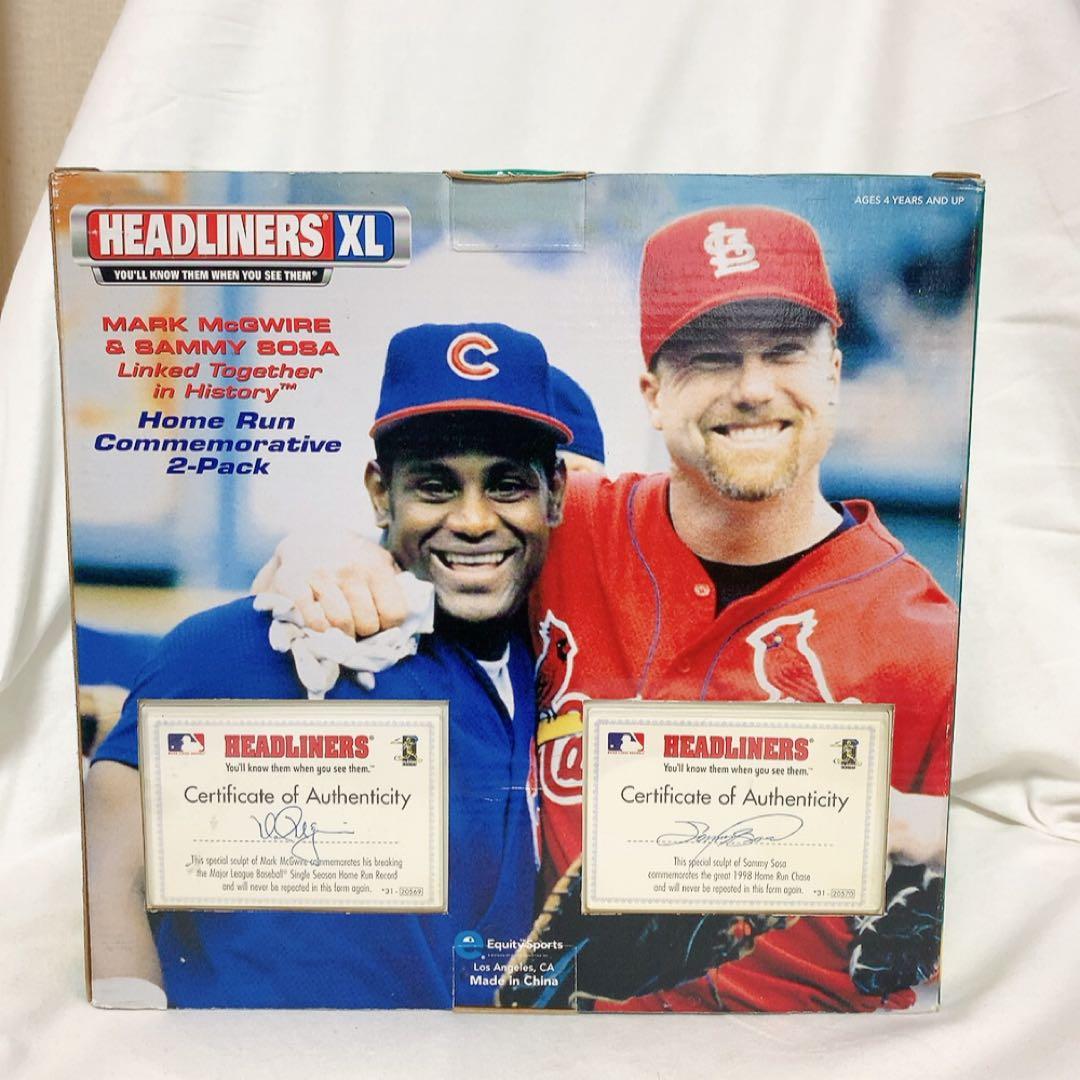 1998年MLB 記念フィギュアサミーソーサー&マークマグワイア未使用