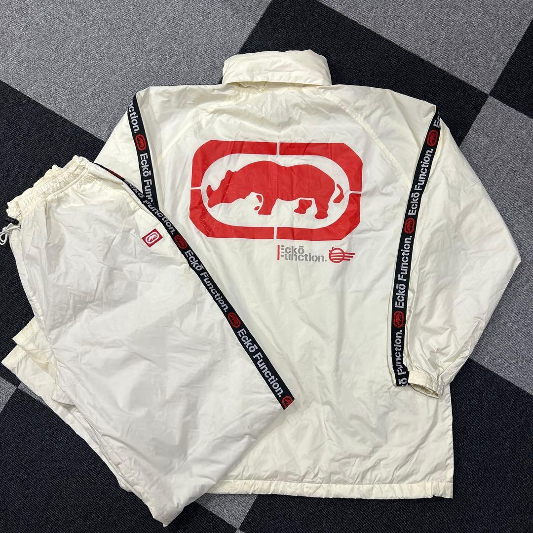 送料込み！EckoエコーナイロンセットアップXL y2k bboy b系 00s - メルカリ