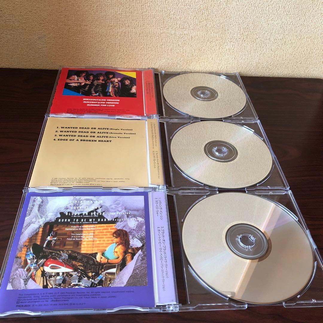 CD☆3枚／BON JOVI／ボン・ジョヴィ／マキシシングル 3枚セット