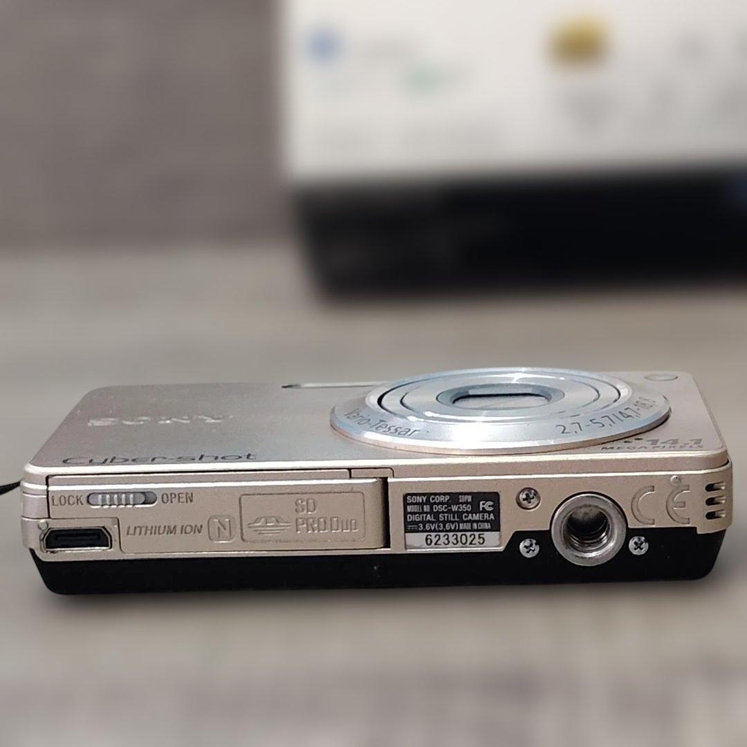【カメラ】 SONY Cyber-shot DSC-W350 14.1MP レア