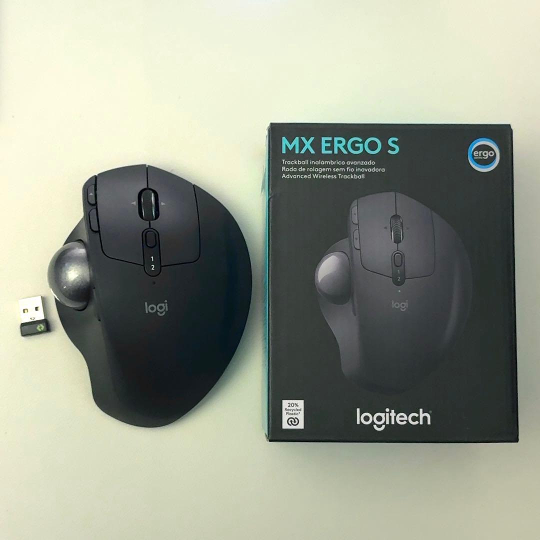 美品 MX ERGO S トラックボール Logitech Logicool MX Ergo S - ワイヤレス トラックボールマウス |ロジクール