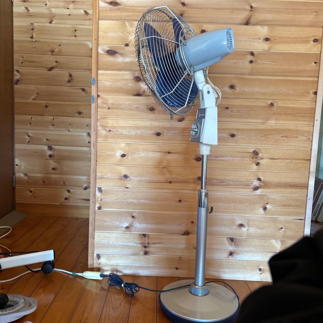 送料込み】昭和レトロ ナショナル大型扇風機 F-35VH 動作品 - メルカリ