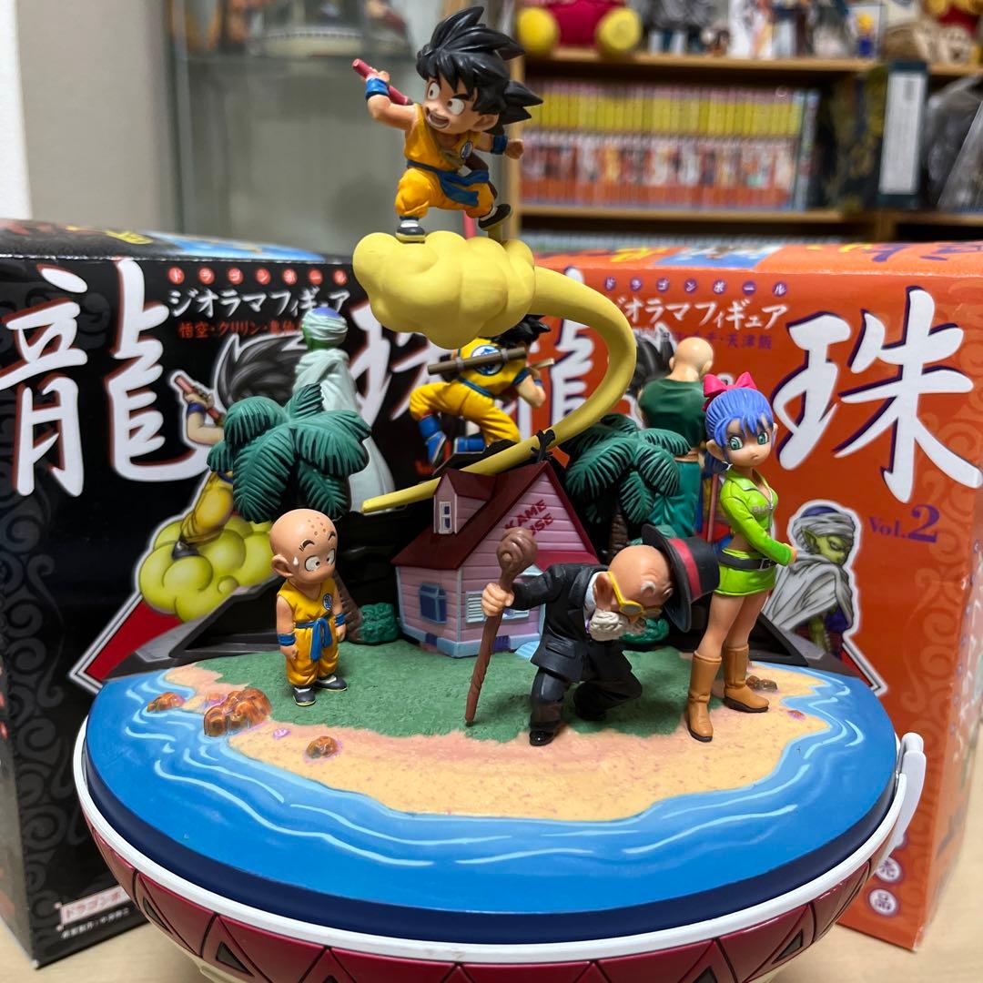 dvd非売品 ドラゴンボール ジオラマフィギュア＋神殿セット - メルカリ