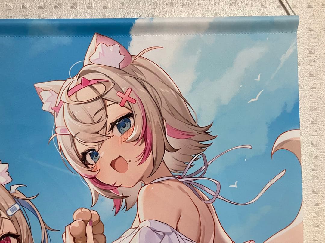 ホロライブEN Advent FUWAMOCO フワモコ B2タペストリー - メルカリ