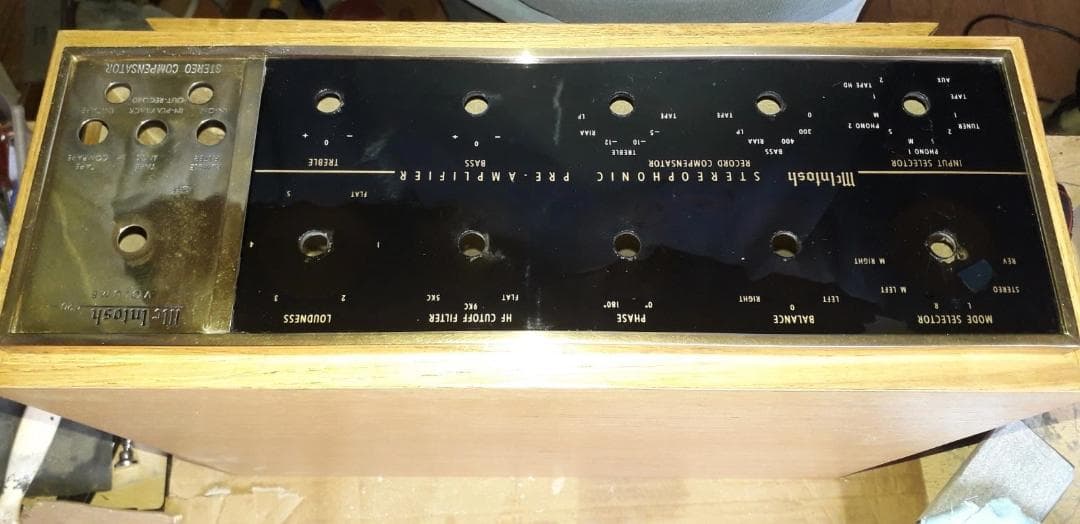 MCINTOSH C20 フェイス プレート ガラスパネル - メルカリ