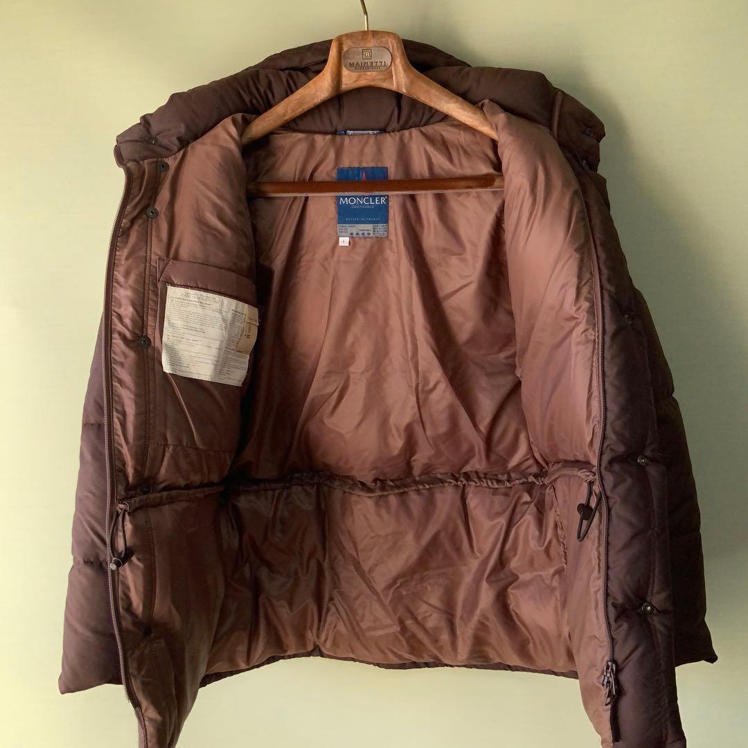 MONCLERモンクレール ダウンジャケットPARISパリス 1青タグ ブラウン