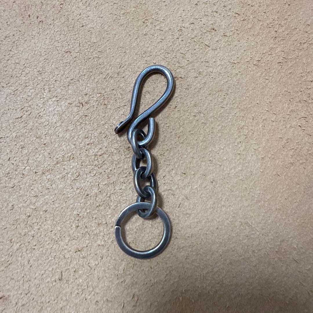 小物 HOPE EARTH KEY FOOK Key Tether w/ Snap Hook, Ox Blood Shell Cordovan - MAKR