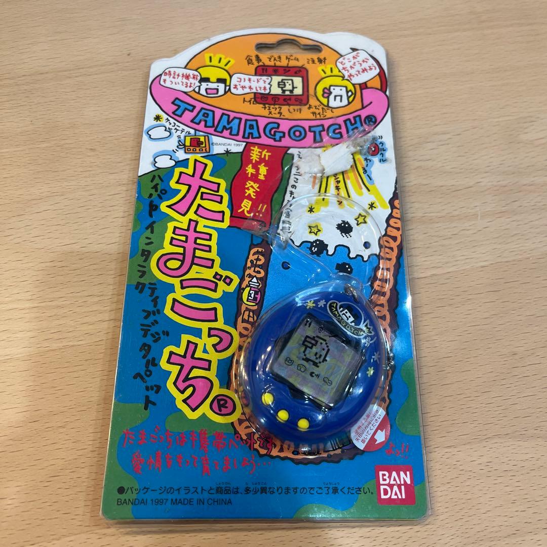 BANDAI Tamagotchi 青 1997年製 たまごっち 平成レトロ - メルカリ