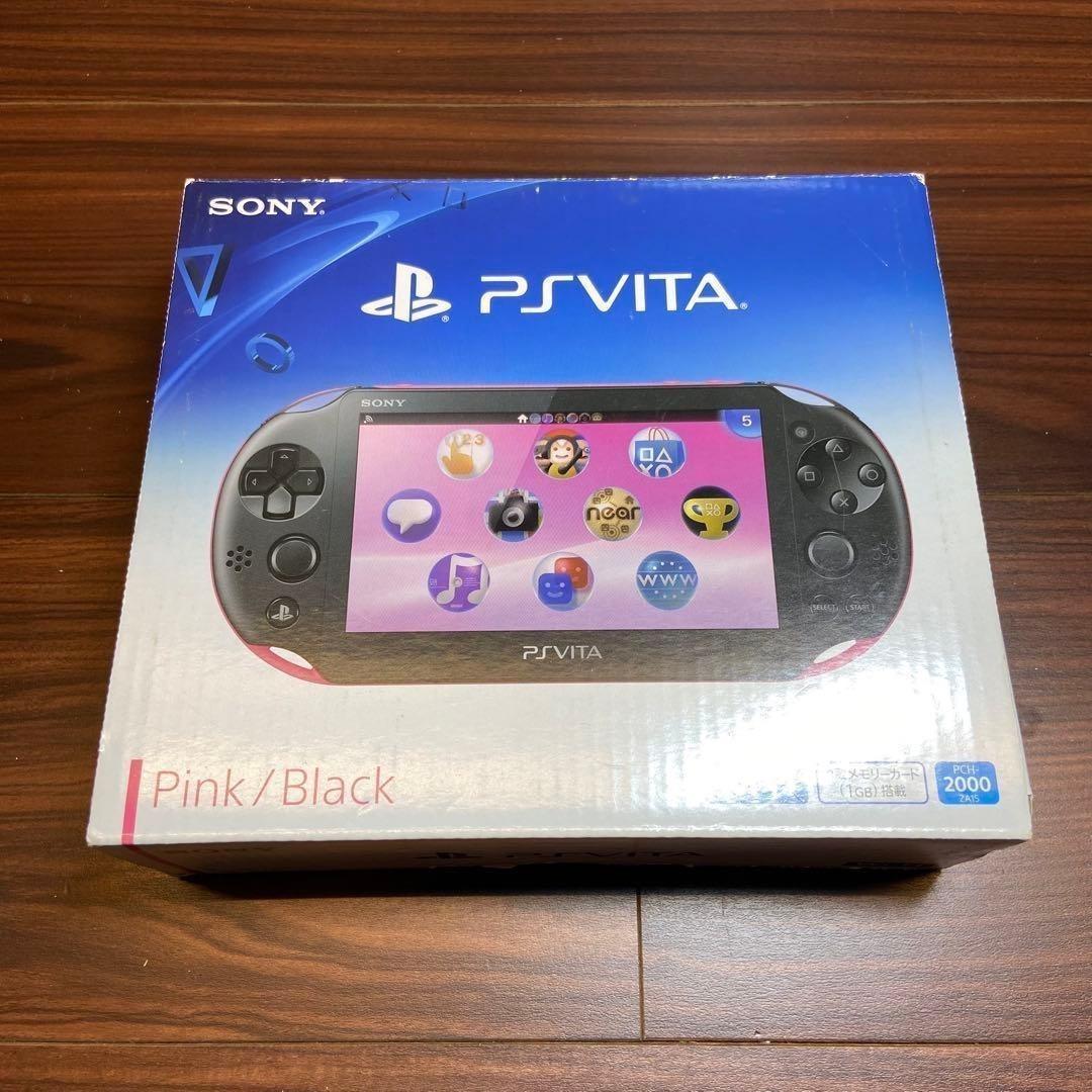 PSVita 2000 本体 ピンク/ブラック 4175 - メルカリ