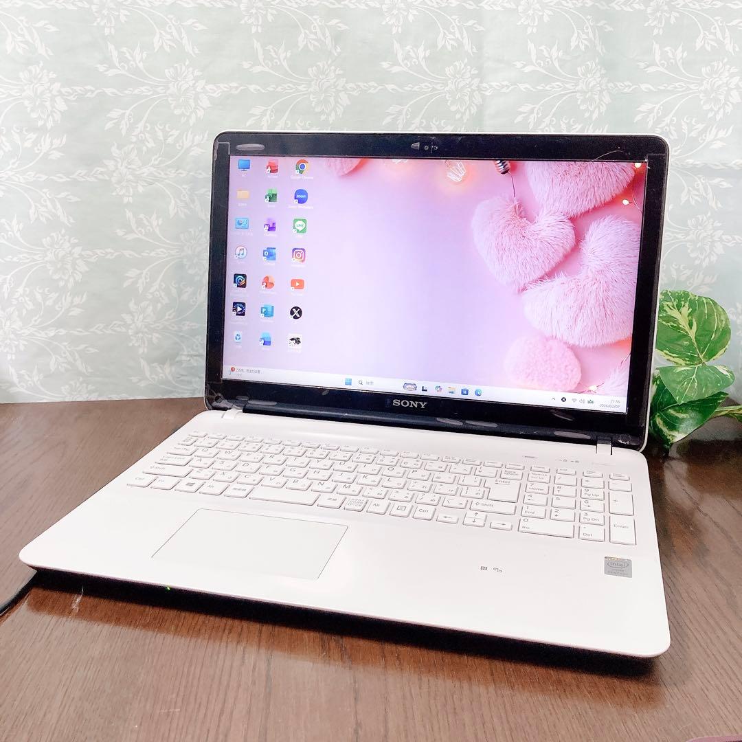 すぐ使える⭐︎VAIO 爆速SSD 8GB Windows11 DVD カメラ - メルカリ