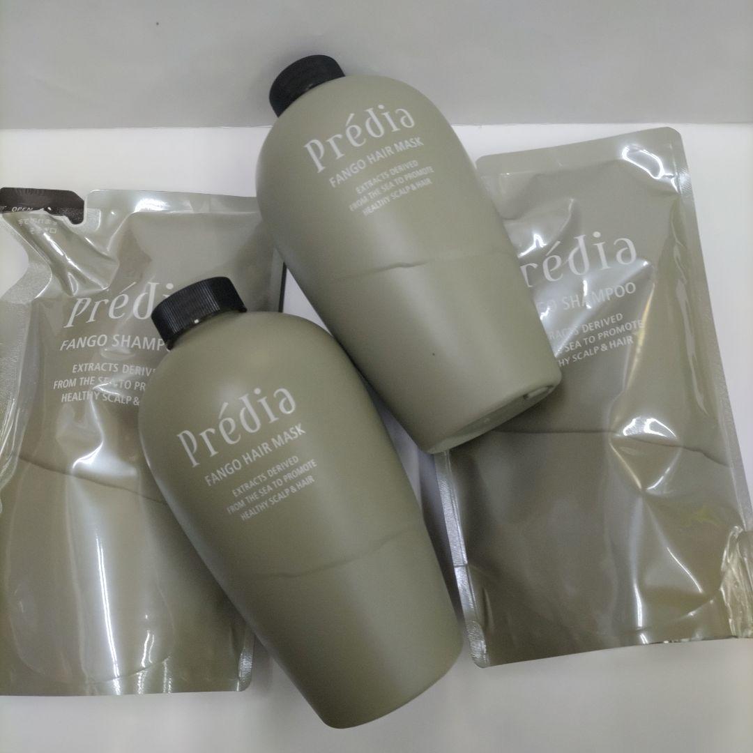 プレディア　ファンゴシャンプー&マスク詰め替え用 Amazon | 付けかえセット コーセー プレディア ファンゴ シャンプー