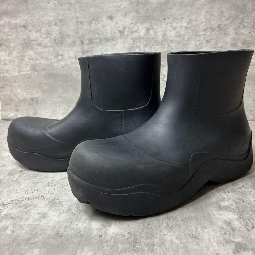美品✨Bottega Veneta パドルブーツ ラバー 38 黒 保存袋付き - メルカリ