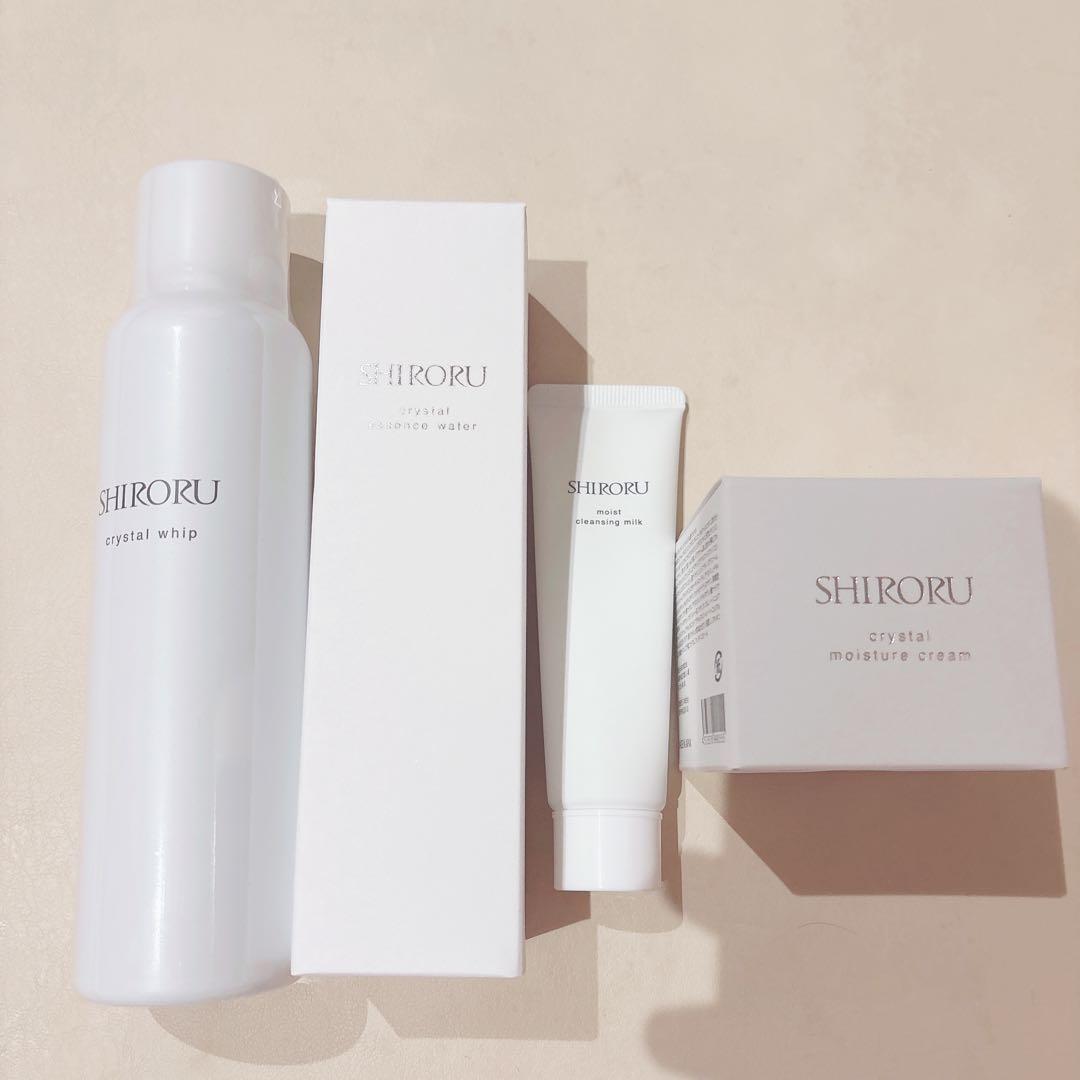 MY1369】SHIRORU クリスタルホイップ エッセンスウォーター セット