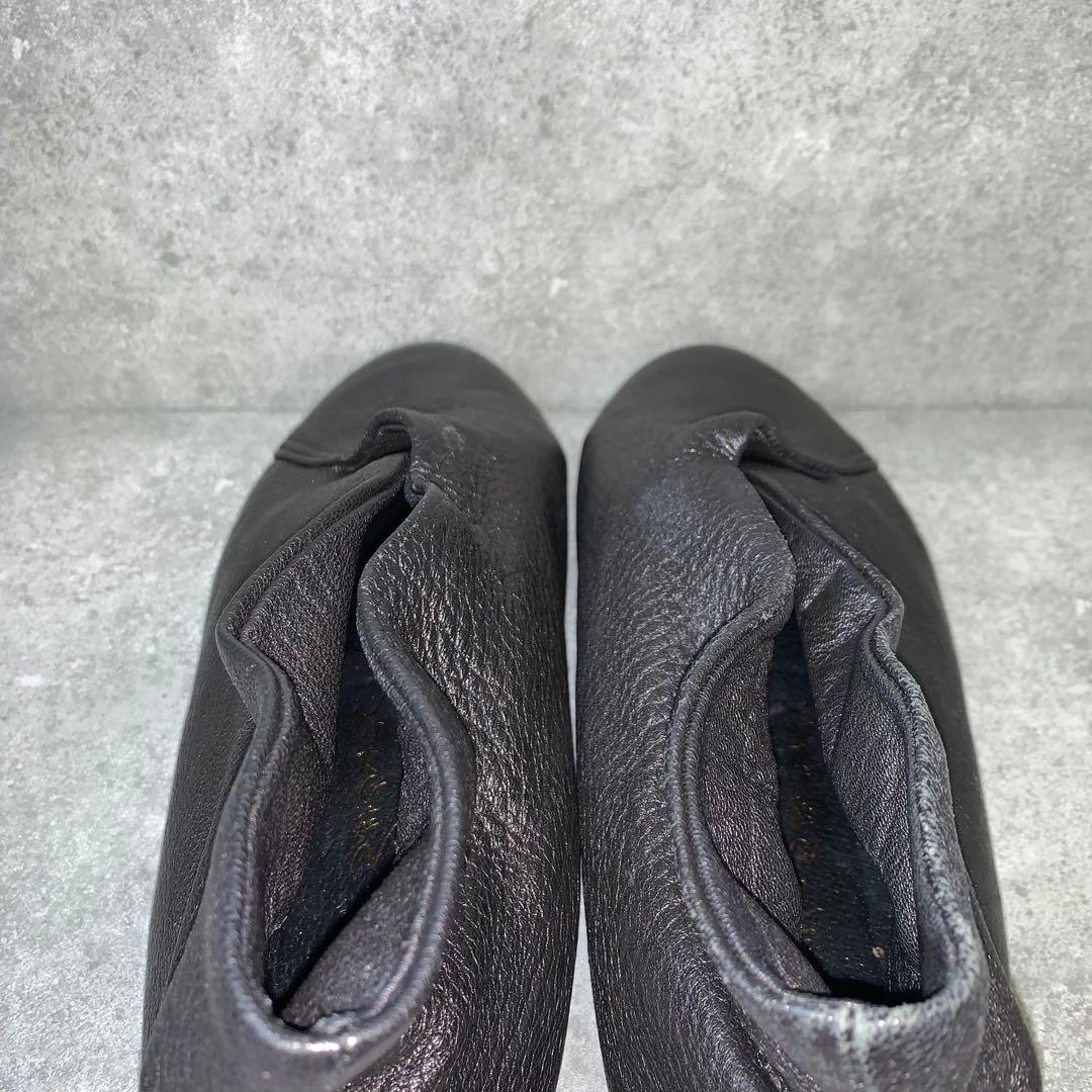 美品】ヨーガンレール カシュクール ショートブーツ レザー 23.5cm