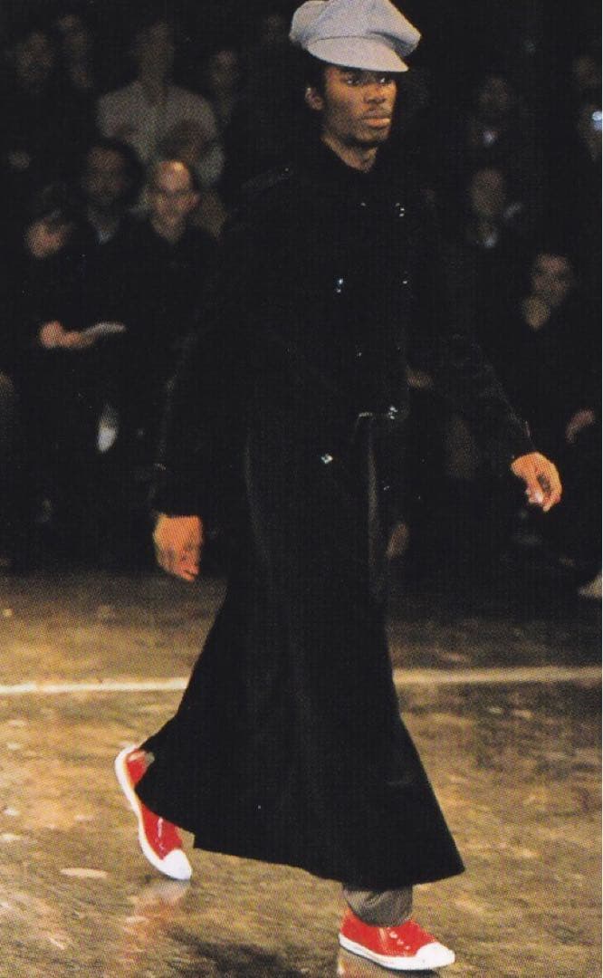 AW2001 comme des garçon duffle coat セール】WOOL TWILL STRIPE DUFFLE COAT（ダッフルコート）｜COMME des