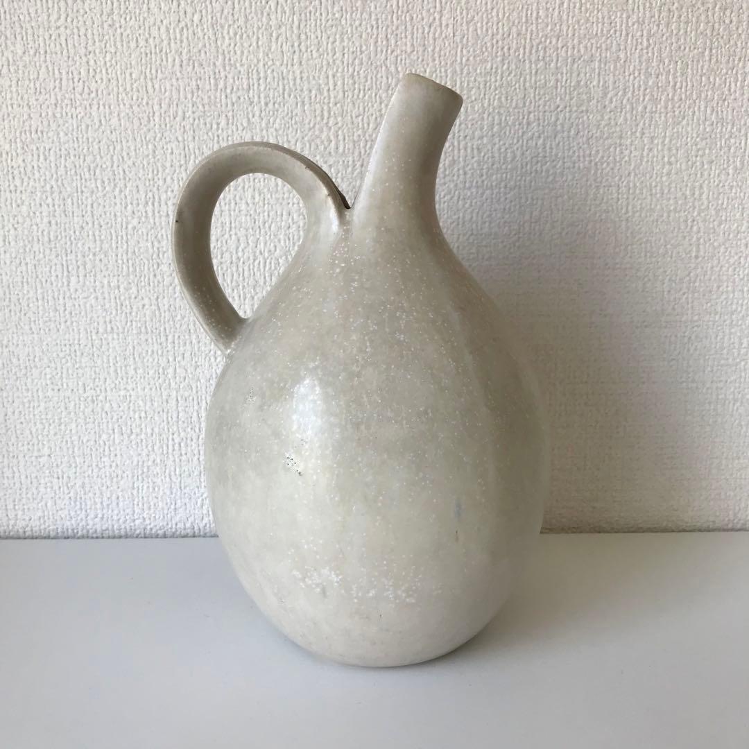 SAXBO 64 水差し 花器 アイボリー ニールセン デンマーク サックスボ SAXBO 64 水差し 花器 アイボリー ニールセン デンマーク サックスボ