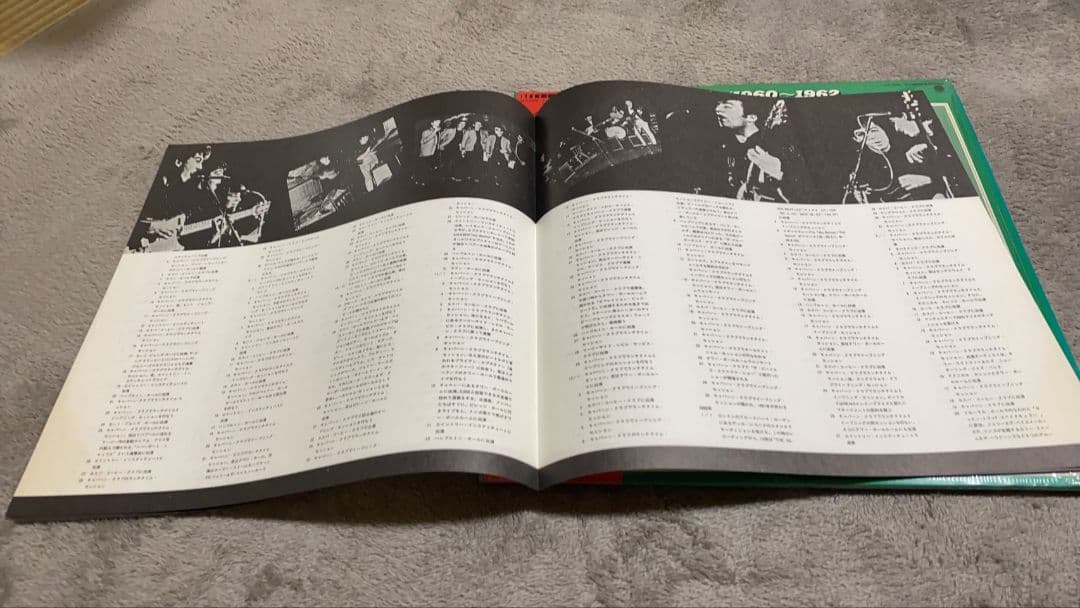 LPレコード】【帯付】ザ・ビートルズ(1960~62) - メルカリ