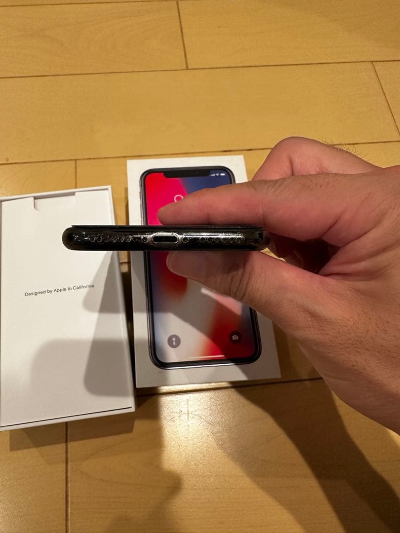 SIMフリー iPhone X 256GB スペースグレー