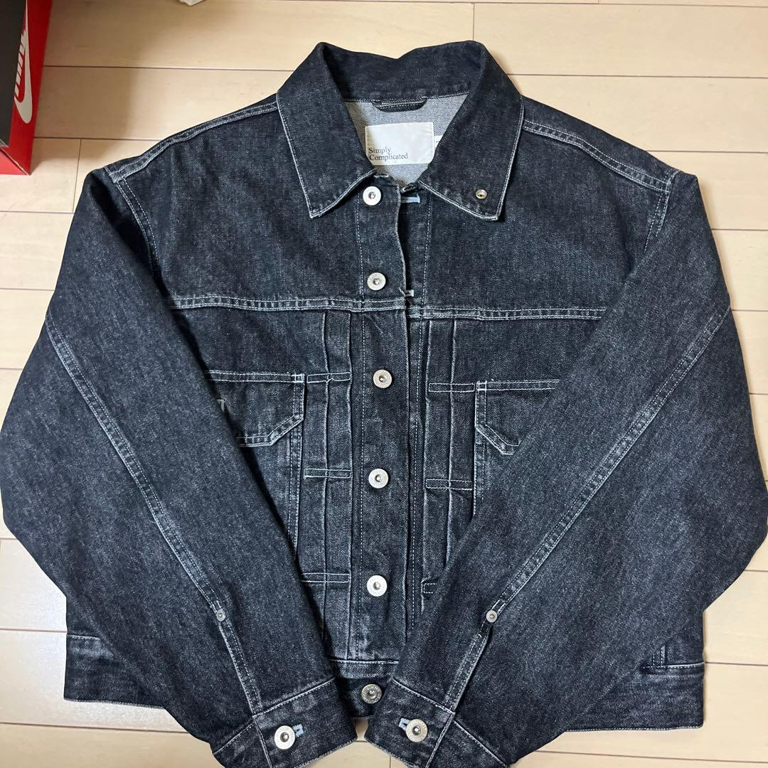 トップス simply complicated BF DENIM JACKET STONE simply complicated BF DENIM JACKET STONE 【公式通販】