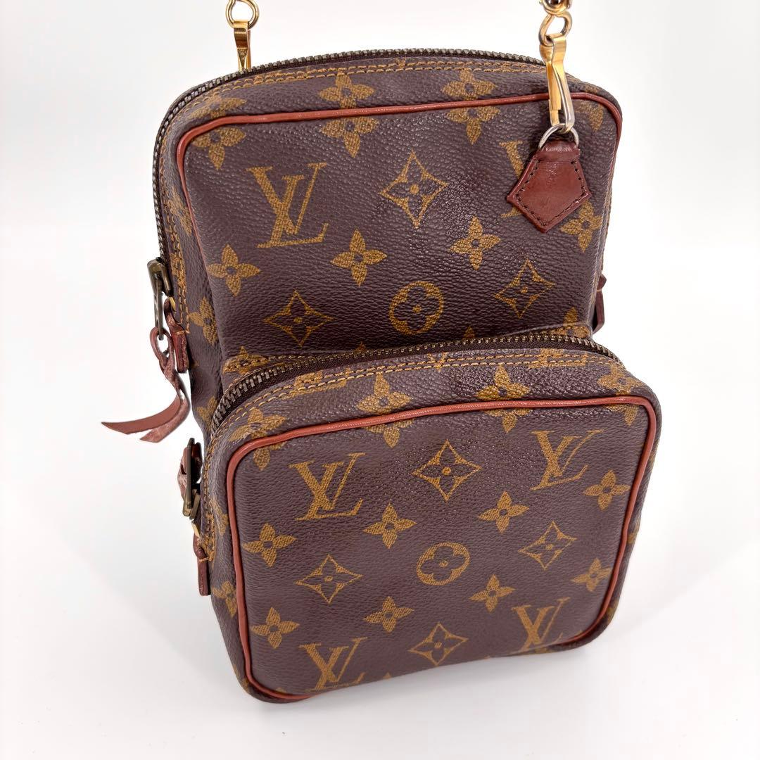 美品　ルイヴィトン モノグラム ミニアマゾン レディース ショルダーバッグ LOUIS VUITTON ルイヴィトン ミニアマゾン 旧アマゾン モノグラム