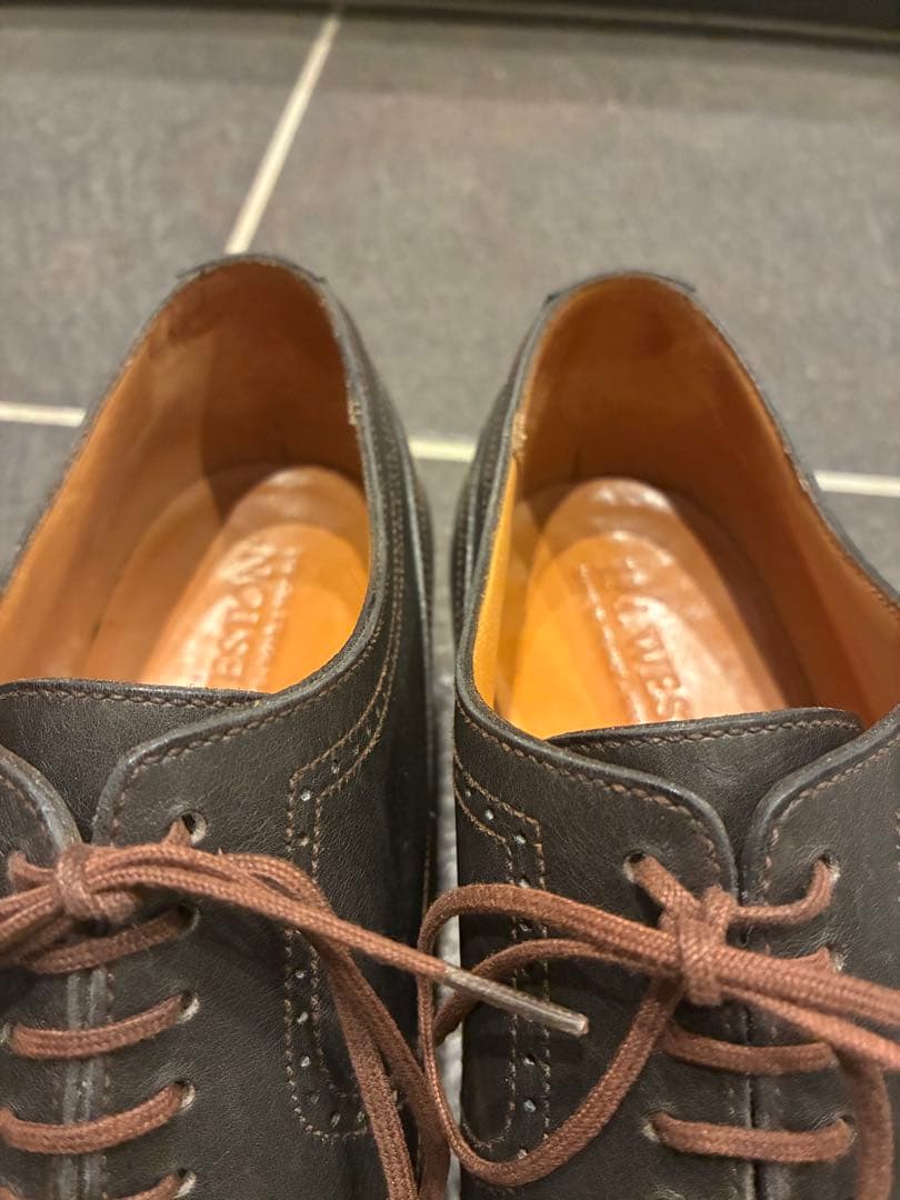 J.M.WESTON ジェイエムウエストン　ストレートチップ　サイズ7/D