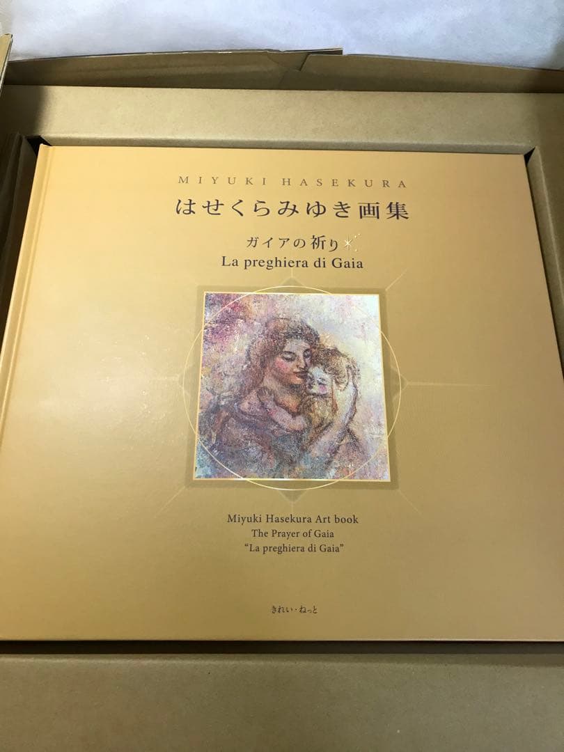 はせくらみゆき 画集 ガイアの祈り 限定1000部 シリアルナンバー付