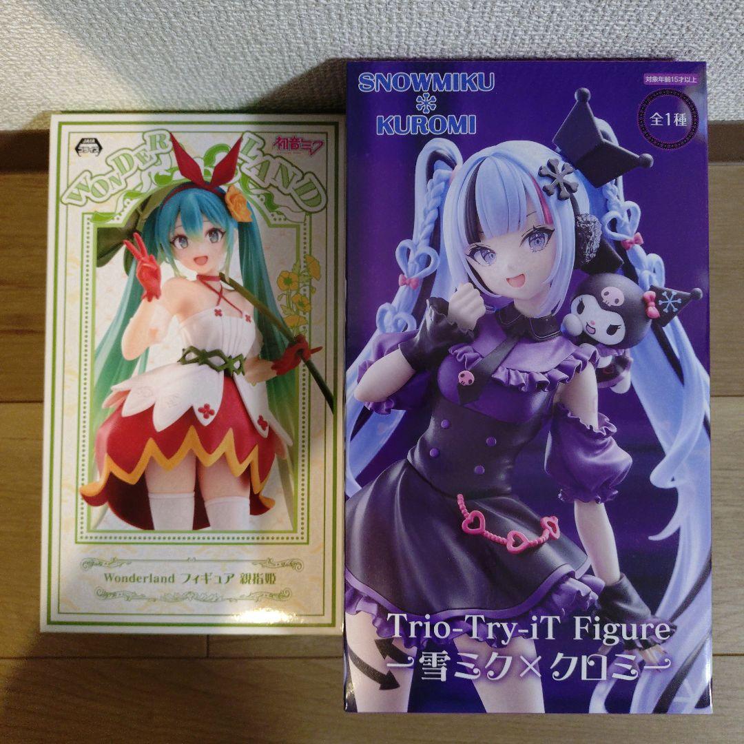 初音ミク 雪ミク×クロミ 親指姫 フィギュア - メルカリ