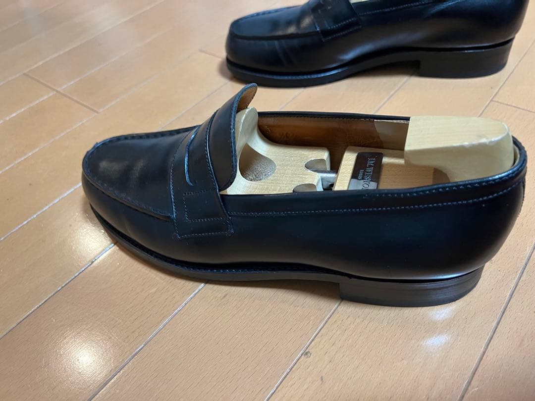 J.M.WESTON シグニチャーローファー180　5ハーフC純正シューツリー付