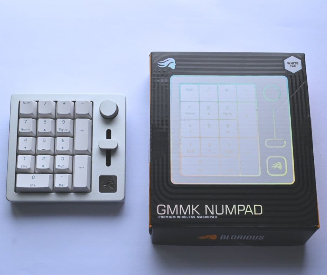 GMMK NUMPAD ワイヤレスマクロパッド Glorious GMMK Macro Pad - Black Mechanical Numpad - 10 Key USB