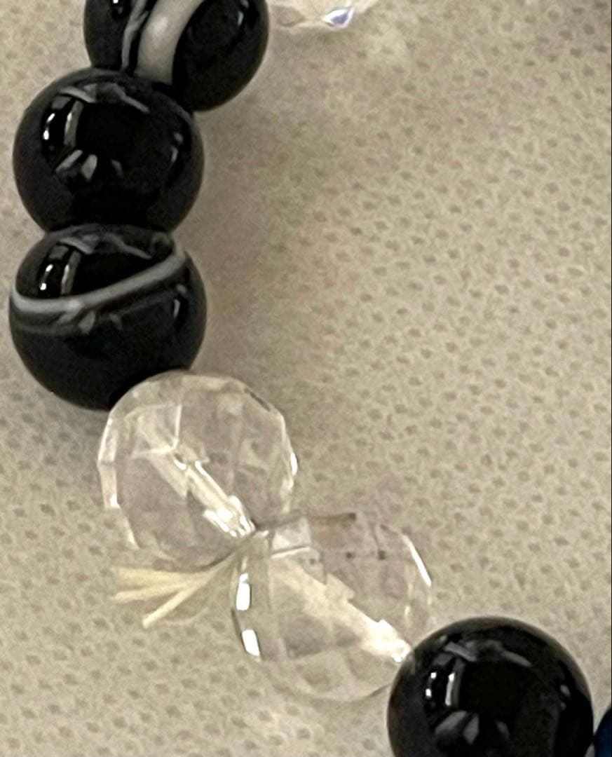 飯塚唯先生 パワーストーン 魔よけ 15cm ギャル霊媒師 水晶