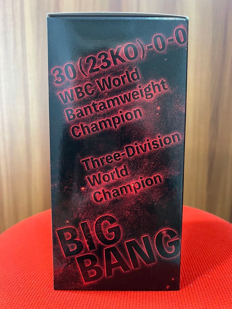 数量限定】30勝＆3度防衛達成記念グッズ 「中谷潤人ボブルヘッド