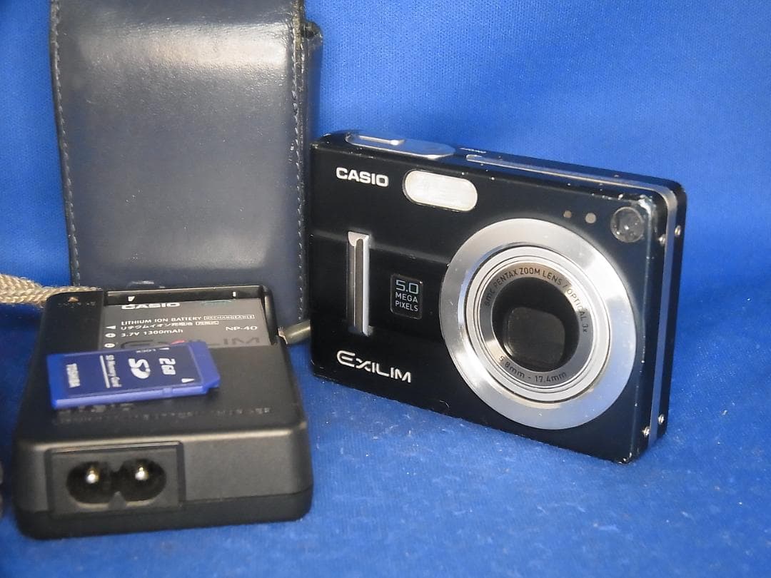3586 EXILIM EX-Z55 CASIO 電池・充電器・SD - メルカリ