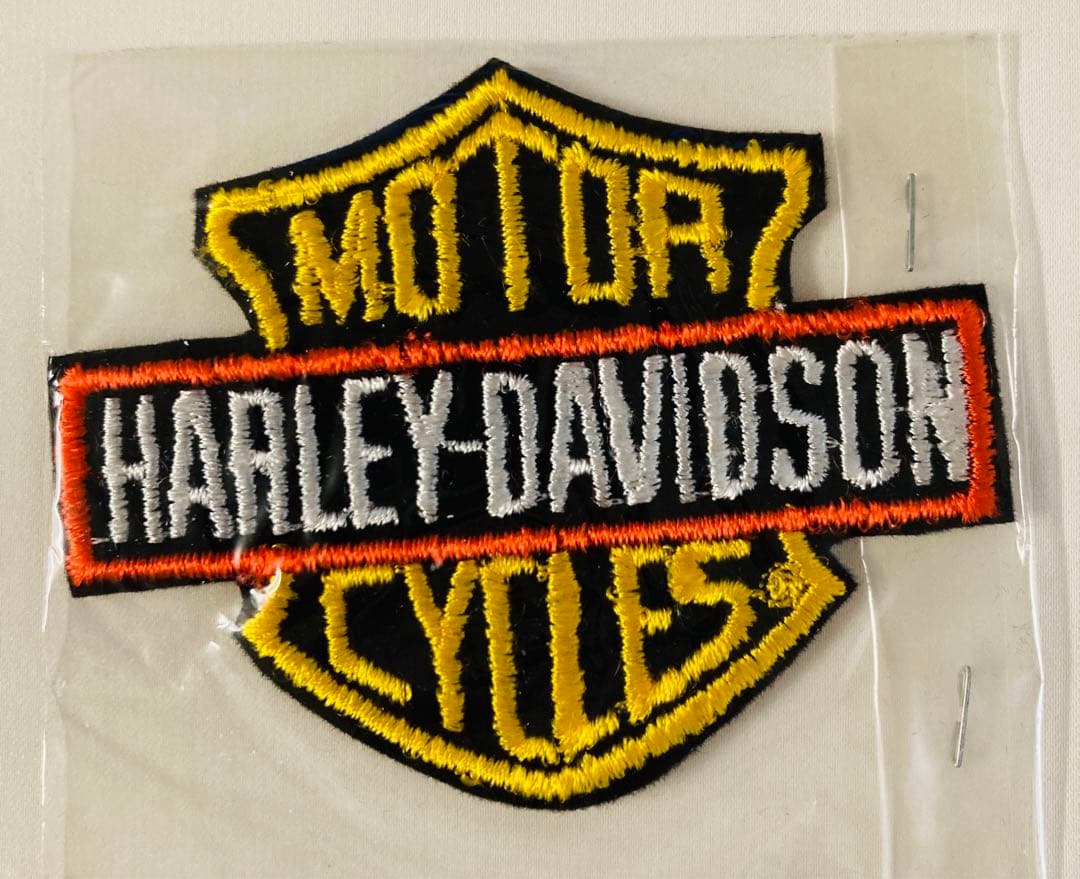 希少】未使用ハーレーダビッドソン刺繍ワッペン - メルカリ